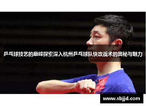 乒乓球技艺的巅峰探索深入杭州乒乓球队快攻战术的奥秘与魅力